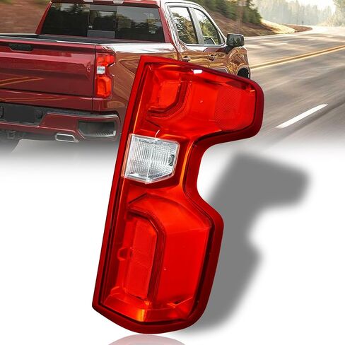 LED Tail Light Rear Lamp Assembly Replacement for 2019 2020 2021 2022 2023 Chevy Silverado 1500 Rear Light With LED Bulb and Harness Replace OE 84678150(Right Passenger Side) in Saudi Arabia