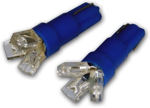 Tuningpros LEDRD-T5-B3 Radio Dial LED Light Bulbs T5, 3 LED Blue 2-pc Set in Saudi Arabia