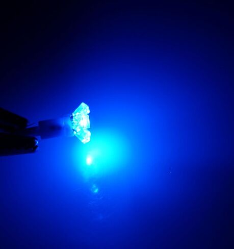 Tuningpros LEDRD-T5-B3 Radio Dial LED Light Bulbs T5, 3 LED Blue 2-pc Set in Saudi Arabia