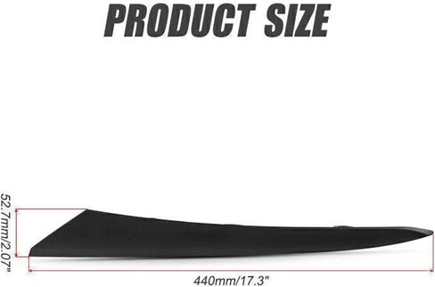 Front Left and Right Headlight Eyelid Molding Trim Strip for Honda Civic 2022-2023#71207-T31-H01 71202-T31-H01 in Saudi Arabia