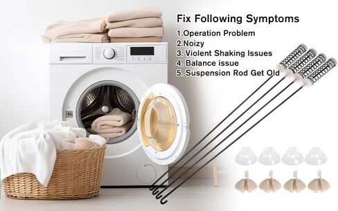 DC97-16350U Upgrade Washer Suspension Rod Kit Fit for Washer WA50R5400AV, WA45H7000AW/A2 Replaces DC97-16350U in Saudi Arabia