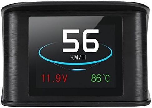 شاشة العرض ، P10 Universal Car Hud OBD2 تحذير سرعة RPM الاستهلاك استهلاك الوقود in Saudi Arabia