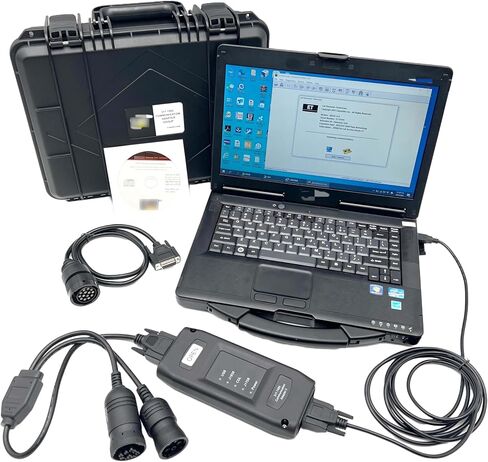 ET3 317-7485 Communication Adapter Diagnostic Tool is Suitable for CAT Trucks, excavators and Engines, Equipped with 2023A, 2021B, 2019C Type 6+9+14 pin Cables (ET3 with Software) in Saudi Arabia