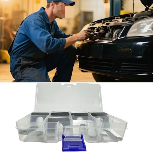 30Pcs Auto Body Alignment Shims Kit – 1/16 Inch and 1/8 Inch Thick Fender Shims with 3/8 Inch Slot – Universal Automotive Alignment Spacers for Car Truck SUV Body Panel Door Hood Gap Adjustment in Saudi Arabia