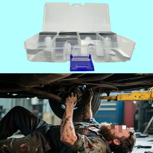 30Pcs Auto Body Alignment Shims Kit – 1/16 Inch and 1/8 Inch Thick Fender Shims with 3/8 Inch Slot – Universal Automotive Alignment Spacers for Car Truck SUV Body Panel Door Hood Gap Adjustment in Saudi Arabia