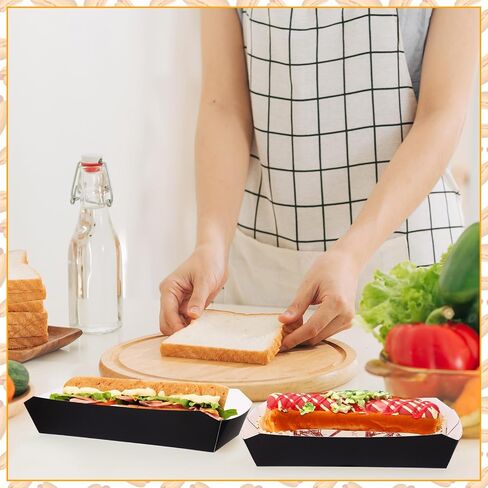 Rtteri 400 Pcs 2lb Paper Food Tray Disposable Food Boats Hot Dog Tray 7 Inch Nacho Trays Take out Food Serving Trays for French Fries, Tacos, Hot Dog, Corn, BBQ Festival Party Supplies (Pink) in Saudi Arabia