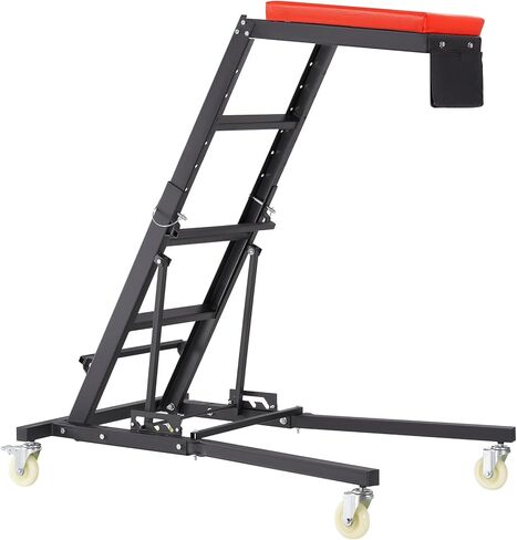 VEVOR Automotive Topside Creeper, 400 LBS Capacity High Creeper with 48" to 76" Adjustable Height, 4 Swivel Caster Wheels, Heavy Duty Automotive Engine Creeper, Ideal for Auto Repair and Maintenance in Saudi Arabia