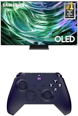 SAMSUNG 42-Inch Class OLED 4K S90D Series HDR Smart TV w/Dolby Atmos, Object Tracking Sound Lite, Motion Xcelerator, Real Depth Enhancer, 4K AI Upscaling, Alexa Built-in (QN42S90D, 2024 Model) in Saudi Arabia