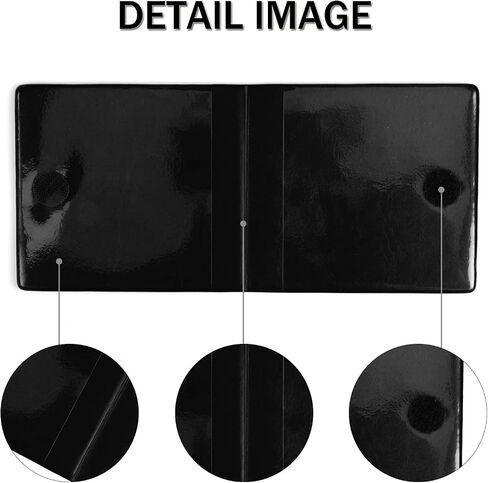 UYYE Car Registration and Insurance Card Holder, Vehicle Glove Box Car Organizer, Interior Car Accessories for Documents, Cards, License - 2 Pack in Kuwait