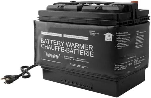 BMI 36"/ 80 watt Battery Blanket Heater Warmer Battery Wrap 5 X 36 in Saudi Arabia