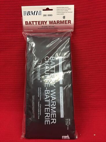 BMI 36"/ 80 watt Battery Blanket Heater Warmer Battery Wrap 5 X 36 in Saudi Arabia