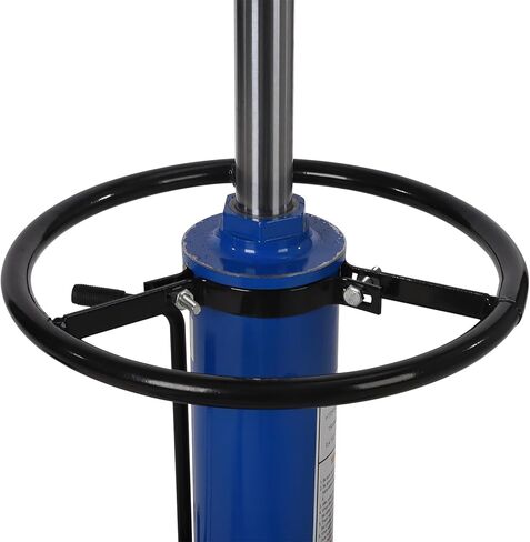 Hydraulic Transmission Jack 1100 LBS Capacity 33.8"-72.8" Lifting Height 2 Stage Hydraulic Telescoping Jack, Trans Jack Stand Heavy Duty with Foot Pedal and 360° Swivel Wheel, Blue in Kuwait