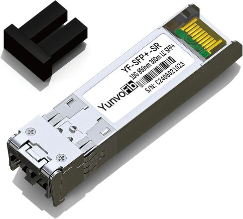 YunvoFib 1000BASE-T وحدة إرسال واستقبال نحاسية 100 متر SFP إلى RJ-45 in Kuwait