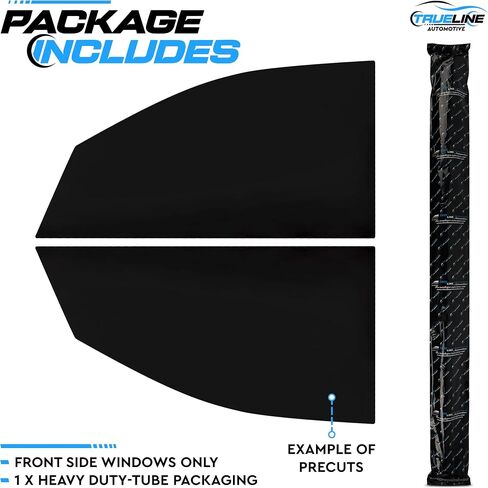 Line Line Automotive Precut Window Lint للسيارات - الحجم المخصص - لا يوجد فائض لإزالة مجموعة الأفلام المسبقة DIY ، حماية الأشعة فوق البنفسجية وتصميم السيارات (النوافذ الجانبية الأمامية فقط) in Saudi Arabia