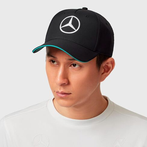 فريق مرسيدس AMG Petronas Formula One - 2023 Team Hat - Black - للجنسين - الحجم: حجم واحد in Saudi Arabia