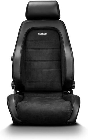 SPARCO Sport SEAT GT - Black Skai/Microfibre - Reclinable in Saudi Arabia