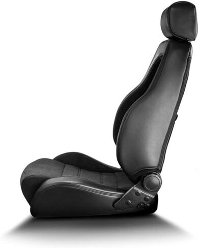 SPARCO Sport SEAT GT - Black Skai/Microfibre - Reclinable in Saudi Arabia