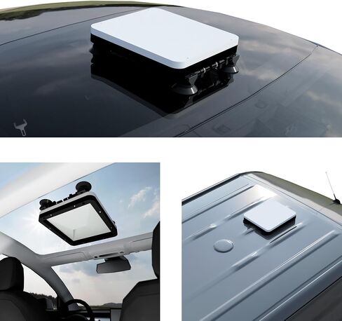 Starlink Mount Ultra-Durable Kit for Campers, RVs, UTVs, Trucks, & Cars | USA Made | Interior and Exterior Vehicle Installation | Hardtop Complete Coverage (No Charger, Mount + Both Options) in Saudi Arabia