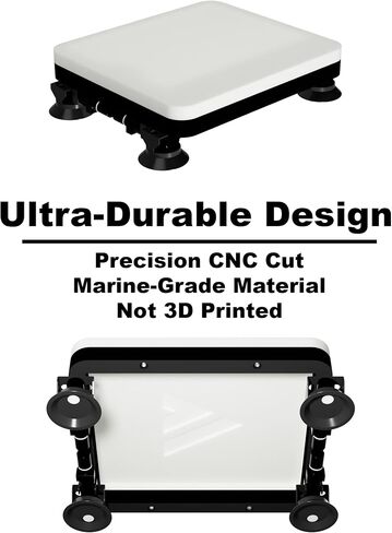 Starlink Mount Ultra-Durable Kit for Campers, RVs, UTVs, Trucks, & Cars | USA Made | Interior and Exterior Vehicle Installation | Hardtop Complete Coverage (No Charger, Mount + Both Options) in Saudi Arabia
