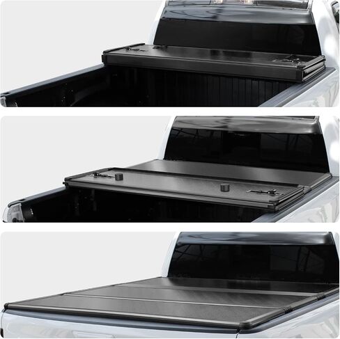 توتل قذيفة قابلة للطي قابلة للطي غطاء توننيو | يناسب 2015-2025 فورد F150 5'5 "السرير (66") - TULH016 in Saudi Arabia