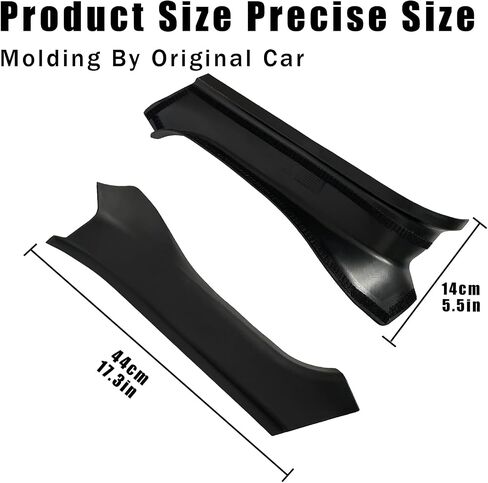 2pcs واقي جانبي الجذع الخلفي لنموذج Tesla Y Juniper 2025-2026-TPE anti-scratch cover ، fit precision ، no tools installation ، model y Juniper Insivories 2025 in Kuwait