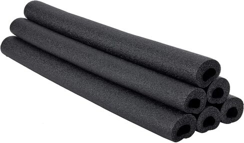 Foam Roll Bar/Cage High-Density Padding, Easy Installation for Maximum Protection of Roll Cage, Set of 6 Roll Bar Padding Sticks, Black, 36 Inches, 3 Inch OD in Saudi Arabia