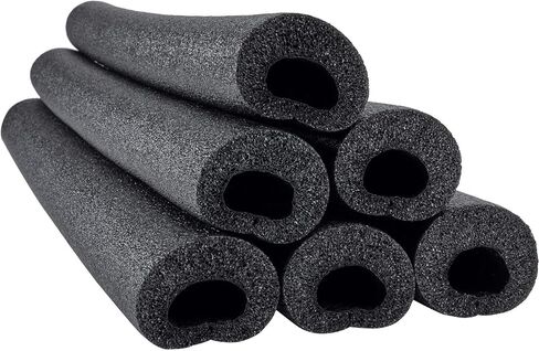 Foam Roll Bar/Cage High-Density Padding, Easy Installation for Maximum Protection of Roll Cage, Set of 6 Roll Bar Padding Sticks, Black, 36 Inches, 3 Inch OD in Saudi Arabia