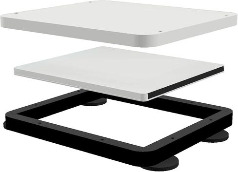 Starlink Mount Ultra-Durable Kit for Campers, RVs, UTVs, Trucks, & Cars | USA Made | Interior and Exterior Vehicle Installation | Hardtop Complete Coverage (No Charger, Mount + Both Options) in Saudi Arabia