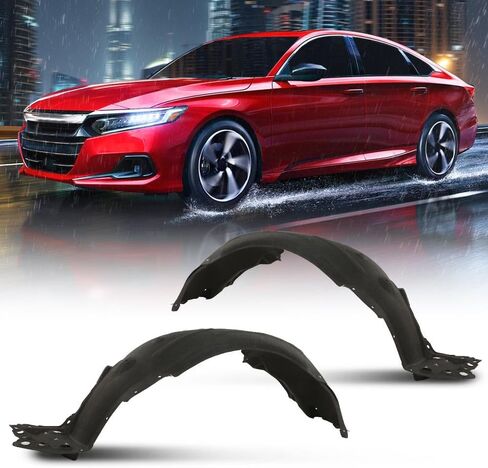 مجموعة G-Plus Fender Liner متوافقة مع 2007-2011 Toyota Camry الأمامية اليسرى واليمين 5387506060 ، TO1251122 ، 5387606060 ، TO1250122 in Saudi Arabia