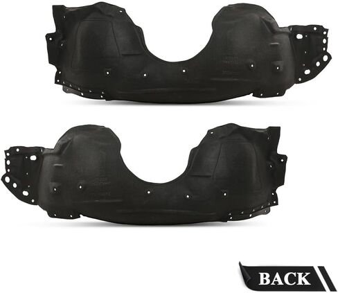 مجموعة G-Plus Fender Liner متوافقة مع 2007-2011 Toyota Camry الأمامية اليسرى واليمين 5387506060 ، TO1251122 ، 5387606060 ، TO1250122 in Saudi Arabia