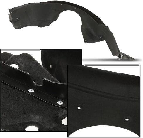 مجموعة G-Plus Fender Liner متوافقة مع 2007-2011 Toyota Camry الأمامية اليسرى واليمين 5387506060 ، TO1251122 ، 5387606060 ، TO1250122 in Saudi Arabia