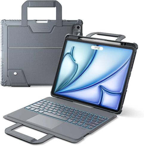 Nillkin Carry Go Rugged Detachable Keyboard Case for iPad Air 13 & Pro 12.9 in Saudi Arabia