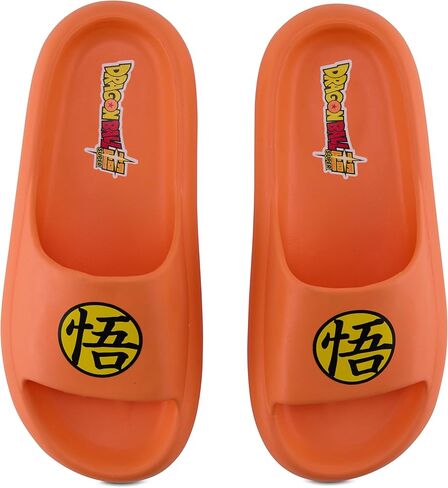Dragon Ball Z Men's Slides Goku Vegeta Gohan Slip On Comfort Slides in Kuwait
