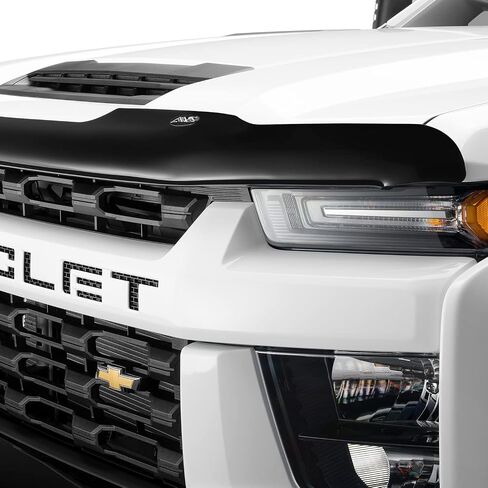 Auto Ventshade [AVS] Bugflector II Hood Shield لعام 2003 - 2014 Chevy Express/GMC Savana 1500 ، 2003 - 2023 Express/Savana 2500،3500 | رفيع المستوى ، دخان ، 1 جهاز كمبيوتر. | 25707 in Saudi Arabia
