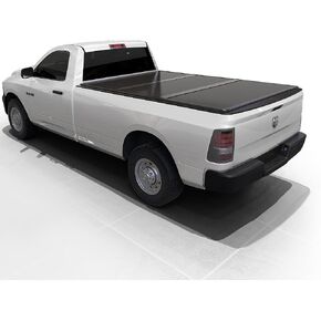 غطاء شاحنة قابلة للطي قابلة للطي الغلاف Tonneau | htf011 | يناسب 2009-2025 دودج رام 1500 5 '7 "بدون ذبابة رام (67.4") in Kuwait