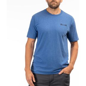 KLIM Men's Pinned Tri-Blend Short Sleeve Tee Shirt in Kuwait