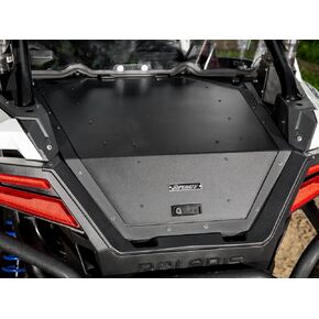 SuperATV Trunk Bed Enclosure for 2020+ Polaris RZR PRO XP/Turbo R | 1/8" Steel | Protects Your Cargo | Easy Installation