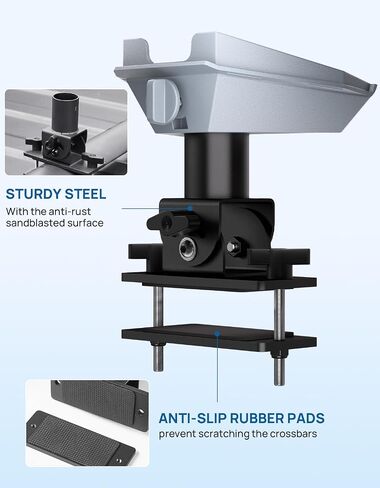 Joytutus Starlink Mini Roof Rack Mount زاوية قابلة للتعديل Starlink Mini Car Mount لأشرطة سقف Starlink Mini Accessories in Kuwait