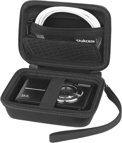 stukcaze Camera Case, Canon Camera Bag PowerShot Digital Camera Organizer Case for Sony ZV1/ZV1F Dscw 800/830, Kodak PIXPRO FZ45 Case, Travel Carrying Protective Case for Cable in Kuwait