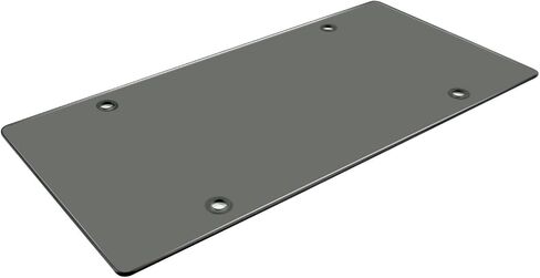 Flat Clear License Plate Cover 2 Pack of Heavy Duty Shields Unbreakable (Clear-B) in Saudi Arabia