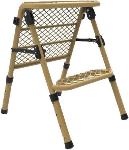 3D Maxpider Custom Fit Modular Tyre Step (أسود) 3 أوضاع (سلم الإطارات/A -Ladder/طي) ، ارتفاع محمول وقابل للتعديل لما يصل إلى 30 "إطارات - خطوة الإطارات in Kuwait