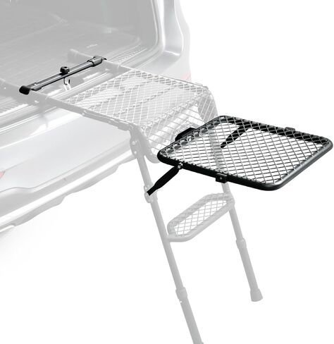 3D Maxpider Custom Fit Modular Tyre Step (أسود) 3 أوضاع (سلم الإطارات/A -Ladder/طي) ، ارتفاع محمول وقابل للتعديل لما يصل إلى 30 "إطارات - خطوة الإطارات in Kuwait