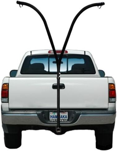 Rustic Recluse Trailer Hitch Stand 48" H x 36" W x 36" D Portable Metal Frame with Hook Mount for Hanging Chairs Ideal for Outdoor Relaxation Use in Saudi Arabia