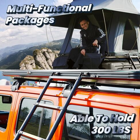 Rooftop Tent Hard Shell Roof Top Tent Hardshell Suitable for Jeep SUV Truck Van,Camping Car Roof for 2-3 Person in Kuwait