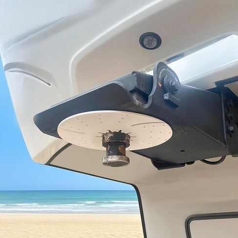 5th Hitch Hitch Lube Plate 10 بوصة لـ RV Camper Trailer Fifth Wheel Lube Plate ، وترقية الجيل الثالث بدون فوضى الشحوم ، وتثبيت 10 ثوانٍ خالية من الأدوات-1 حزمة in Saudi Arabia