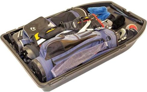 حاملة شحن على السطح لتخزين السيارات الكبيرة سقف رف حاملة شحن مقاومة للطقس | صنع في الولايات المتحدة | 18 قدم مكعب 110 رطل | Promaxx in Kuwait