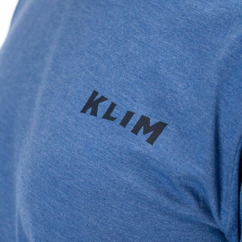KLIM Men's Pinned Tri-Blend Short Sleeve Tee Shirt in Kuwait