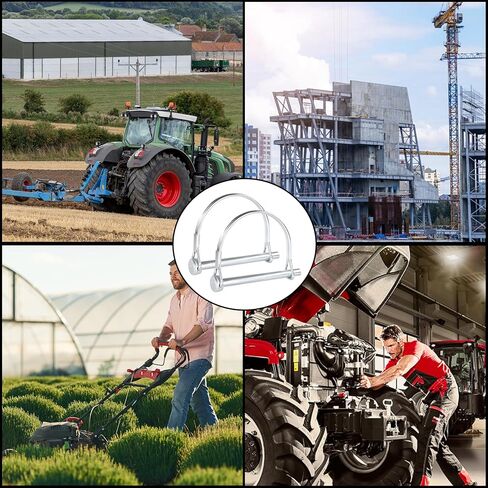 حزمة من 10 مقطورة دبوس-2-3/4 "× 1/4" (L x W)-يضم دبابيس PTO ، دبابيس القفل ، دبابيس عوائق المقطورة ، ودبابيس قفل العمود لمقطورات المزرعة ، القطر ، معدات العشب ومراتها in Kuwait