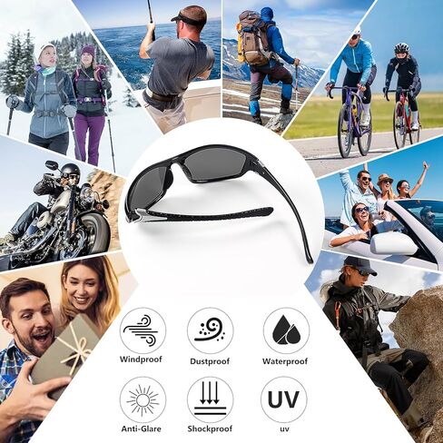 Motorcycle Riding Glasses/Goggles, Polarized Sunglasses UV Protection Polarized Sunglasses/Goggles for Outdoor Actives in Saudi Arabia