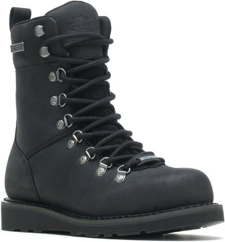 Harley-Davidson Women's Denway 7" WP Black or Beige Motorcycle Boots D87231 in Kuwait